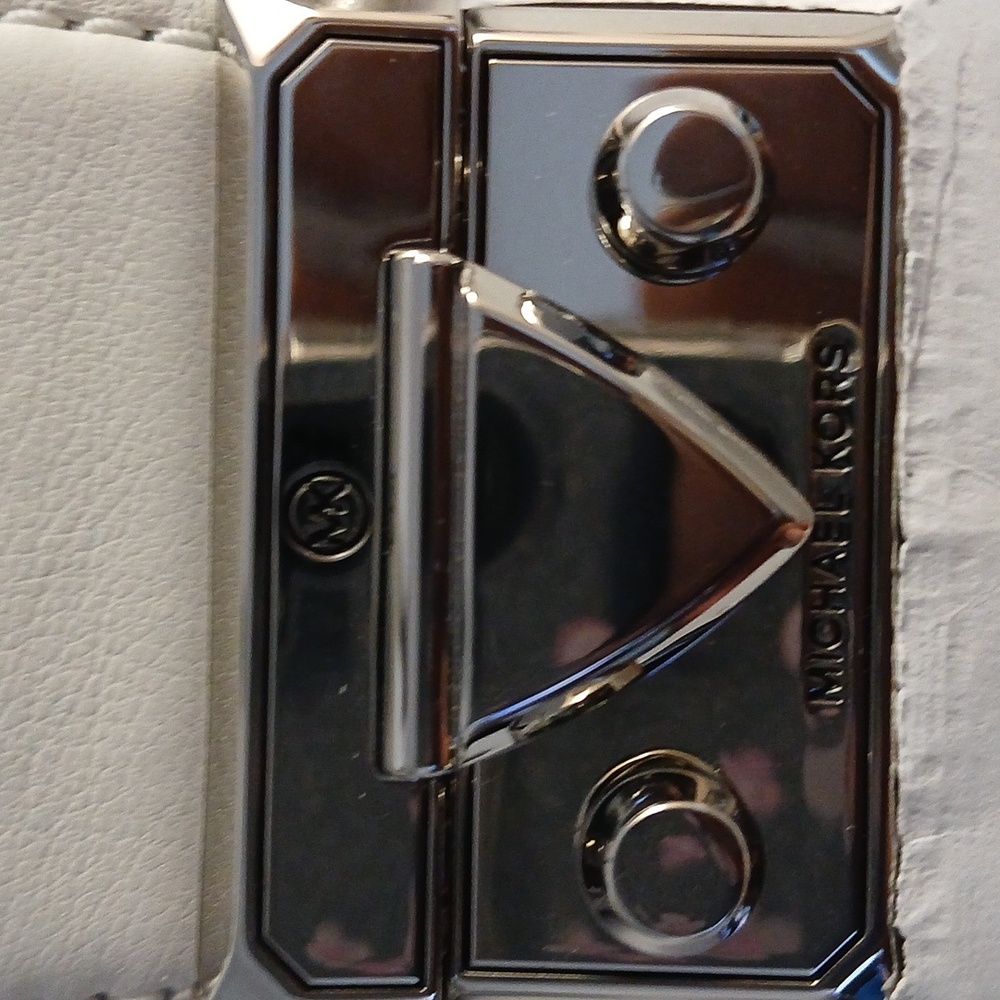 Michael Kors white Crossbody